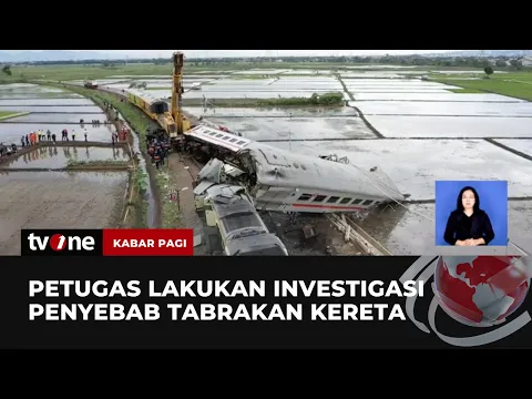 PT KAI Bersama KNKT Investigasi Penyebab Tabrakan Kereta di Bandung
