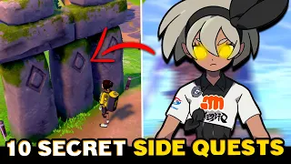 Download 10 SECRET \u0026 HIDDEN Side Quests in Pokemon Sword and Shield You Should Do MP3