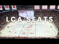 Unique Seating at LCA Detroit Red Wings Game