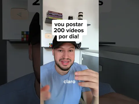 VOU POSTAR 200 VÍDEOS VIRAIS #video #shorts