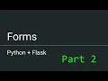 Python Flask - Part 2