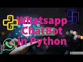 Whatsapp chatbot in python part-1 python selenium webdriver whatsapp chats automatic reply