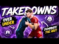 Takedowns for GRAPPLING 5 takedowns from Over Under
