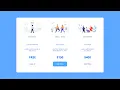 Responsive Pricing Table Using HTML CSS