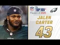43 Jalen Carter DT Eagles Top 100 Players of 2025
