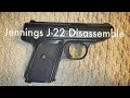 Jennings J-22 Disassemble thelefthandedshooter99