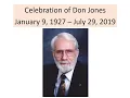 Donald Roy Jones of Billings Montana Tribute