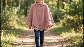 🌿 Discover the Elegant Crochet Poncho—Bring Your Projects to Life! For All Sizes! 22