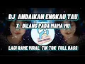 Download Lagu DJ ANDAIKAN ENGKAU TAU x BILANG PADA MAMA MU / REMIX FULL BEAT VIRAL TIK TOK TERBARU
