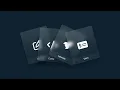 CSS Glassmorphism Cards Hover Effects