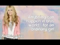 Download Lagu Hannah Montana - Ordinary Girl (Lyrics On Screen) HD