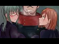 Sukuna caught Nobara and Maki Jujutsu Kaisen Comic Dub