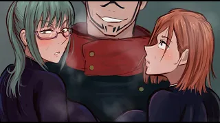 Sukuna caught Nobara and Maki Jujutsu Kaisen Comic Dub