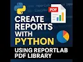 Generate Full Page Table Report using Python