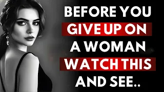 Stoicism: Before You Give Up on Her, Watch This - Powerful Life Lessons on Love & Relationships
