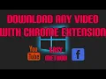 Download Lagu How To Download Any Video Of YouTube, Facebook, Very Easy On Pc With SaveFrom.Net Chrome Extension