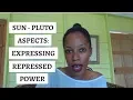 Sun Pluto Aspects - Especially In Women Personal Planetary Soul Significance