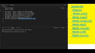 Javascript Basic 10 Objects Math floor