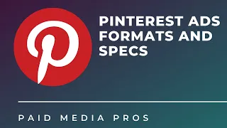 pinterest ad formats and specs
