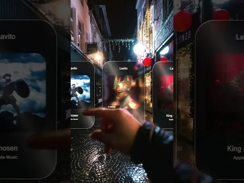 The future is now! #applevision #applemusic #vfx #aftereffects Music by @ItsLavito