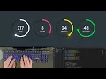 ASMR Programming - Countdown Timer in Vanilla Javascript Html CSS