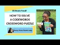How to Solve a Codewords Crossword Puzzle From Penny Press