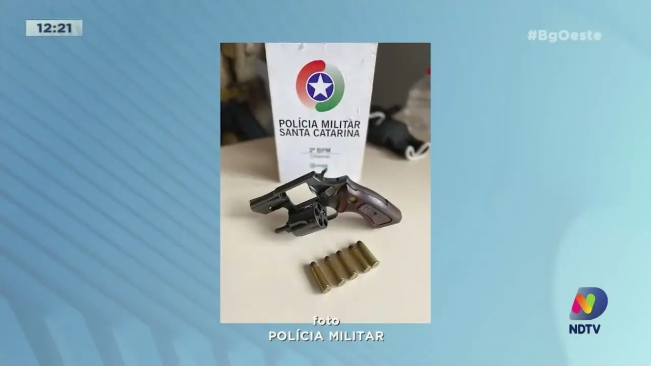 Jovem de 19 anos é preso armado com revólver em abordagem da Polícia Militar no Bairro Esplanada