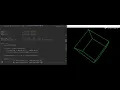 Pygame Python 3D Cube Rotation