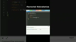 Factorial Calculation Recursion Function C Programming Holoplex