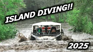 Drummond Island 2025 Pranks busted axles deep water