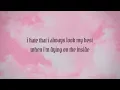 Download Lagu Nessa Barrett -  dying on the inside (official lyric video)
