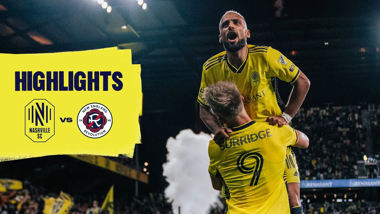 HIGHLIGHTS: Nashville SC 3-2 New England Revolution