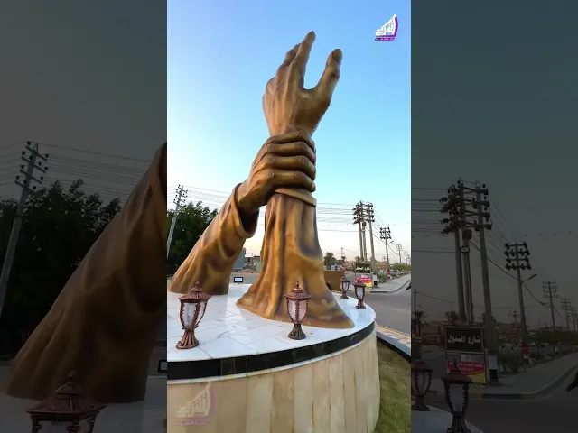 ⁣افتتاح النصب التذكاري لولاية الامام علي ع  نصب بيعة الغدير في قضاء المدينة فلكة البدران