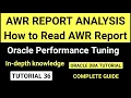 AWR Report Analysis - How to read AWR Report