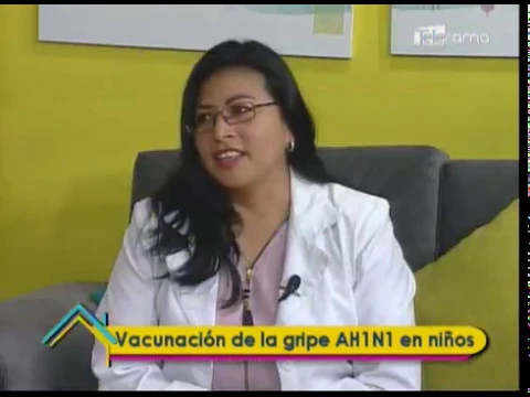 Vacunación de la gripe AH1N1 en niños