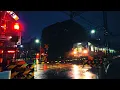 Lagu Luxury Residential Area Late Night Heavy Rain Walk Osaka Japan | Relaxing Rain Ambience Sounds