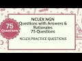 75 NCLEX Test Questions with Answers Rationales Full Nursing NCLEX Review Practice Test 2025