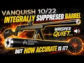 Angstadt Vanquish Integrally Suppressed Barrel 50 Yard Accuracy Testing