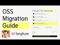Langfuse v4 Self-Hosting Migration Walkthrough