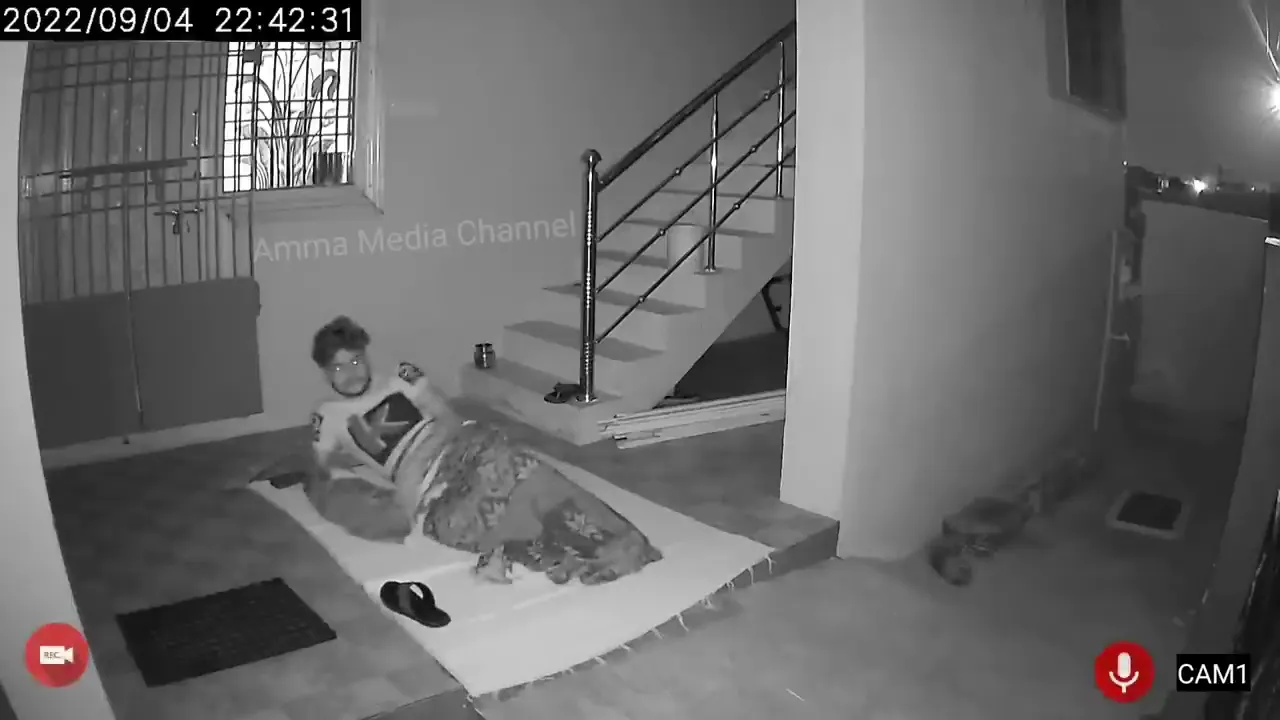 Cctv camera record  horror Scary ghost