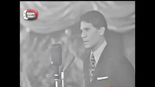 عبد الحليم يطلب من الجمهور الوقوف حدادا على الزعيم عبد الناصر نادر 