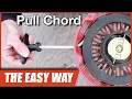 How to Pull Cord Replacement for Generator Lawnmower other Small Engine