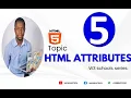 HTML - Attributes