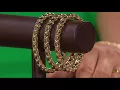 Italian Gold Status Link Bracelet 14K Gold on QVC