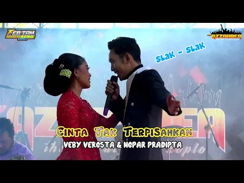 Download MP3 Cinta Tak Terpisahkan (Slak - Slak) || Veby & Nopar || New Azzahrea || HM Raudio System