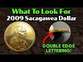 Sacagawea Dollar Coin Errors - 2009P Double-Edge Lettering