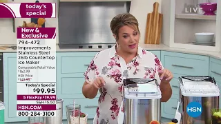 Improvements Portable Ice Maker with 26 lb Capacity