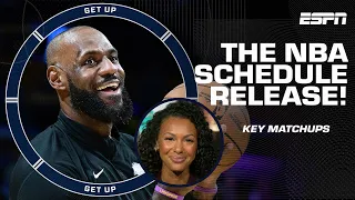 NBA schedule release Key matchups from opening week and Christmas Day Get Up