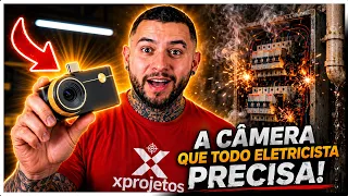 😱 Essa Câmera Descobre Curtos, Placas Queimando e Vazamentos Escondidos!