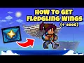 How to get FLEDGLING Wings in Terraria Seed